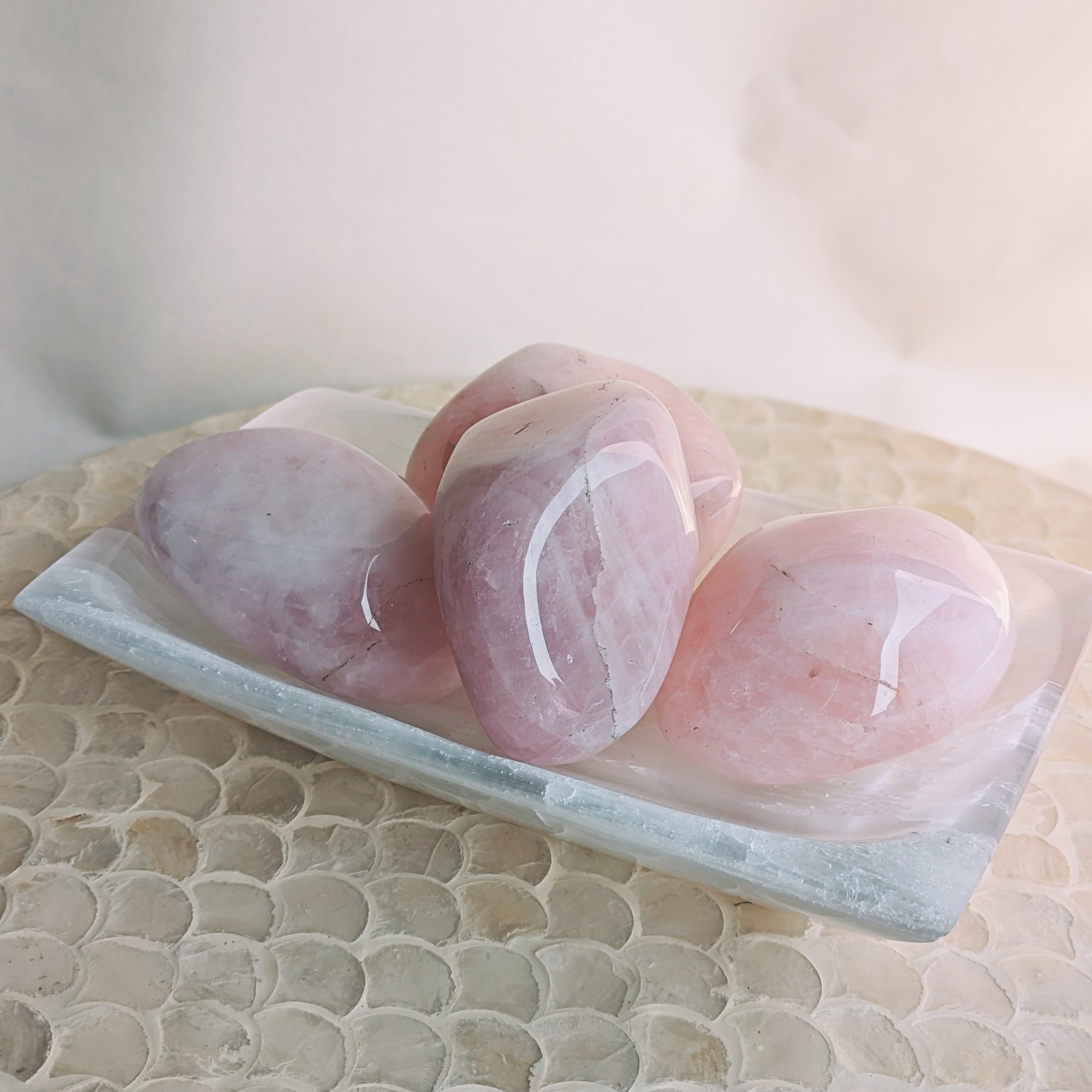 Rose Quartz Therapy Stone