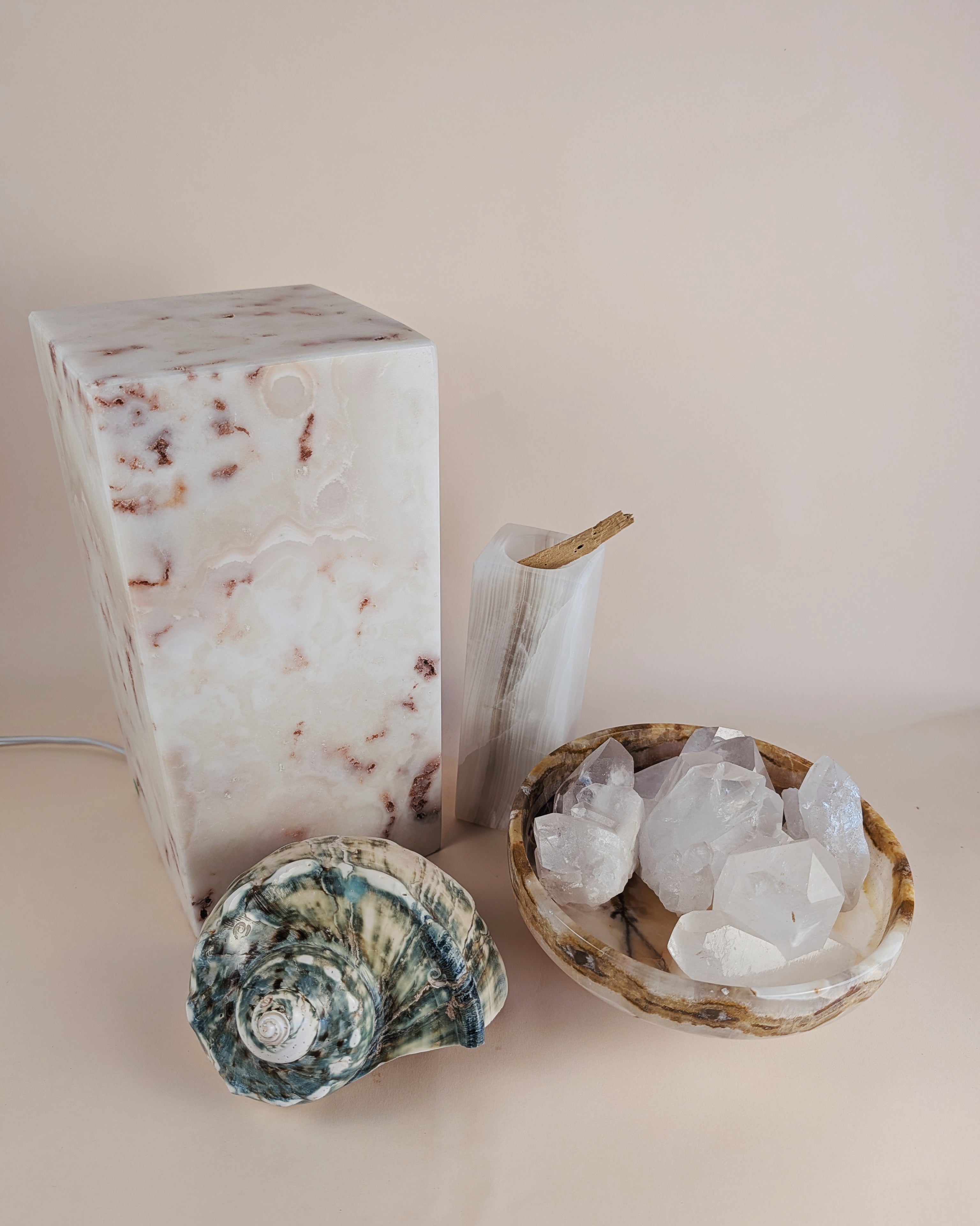Green Onyx Pedastal Bowl