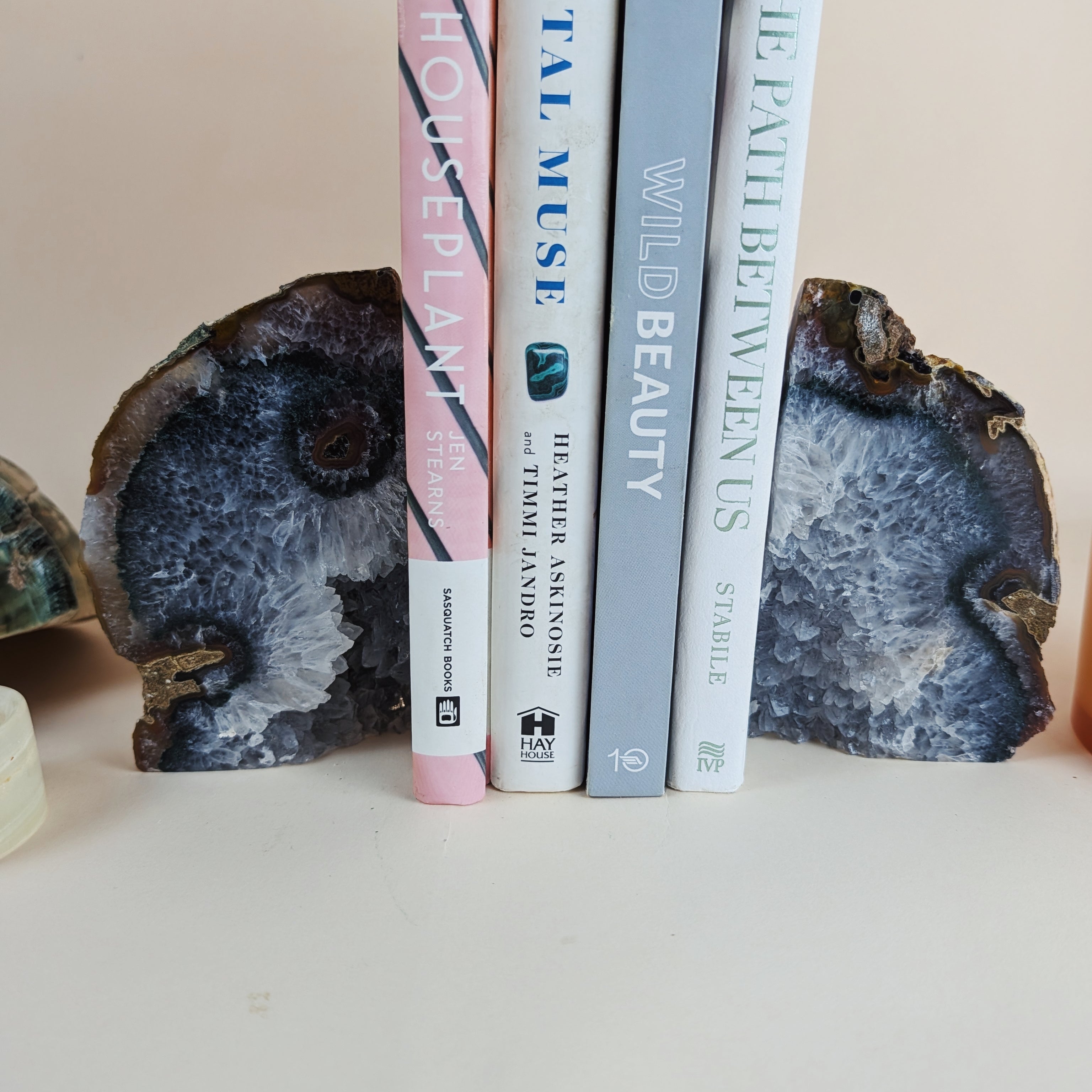 Agate Bookends