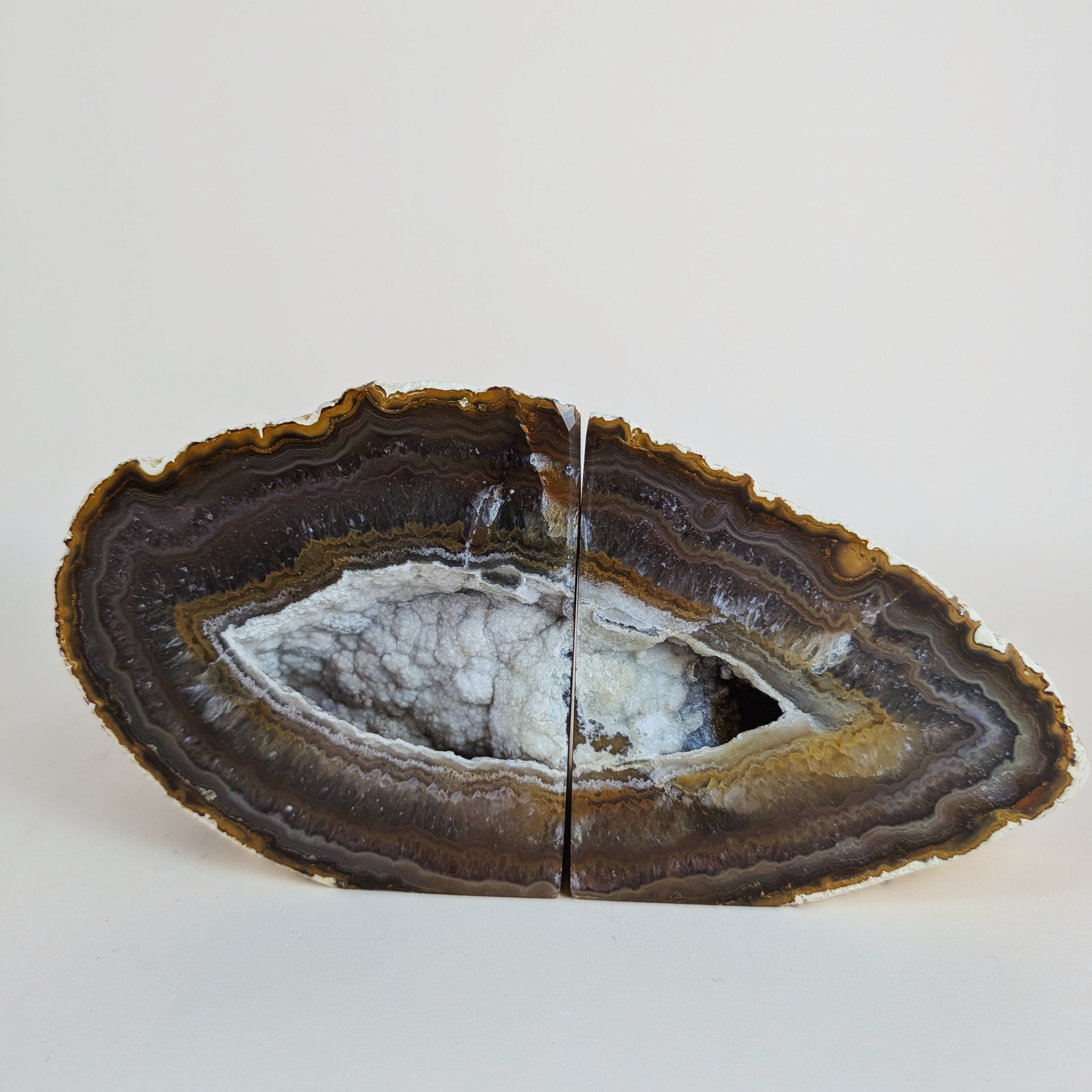 Agate Bookends