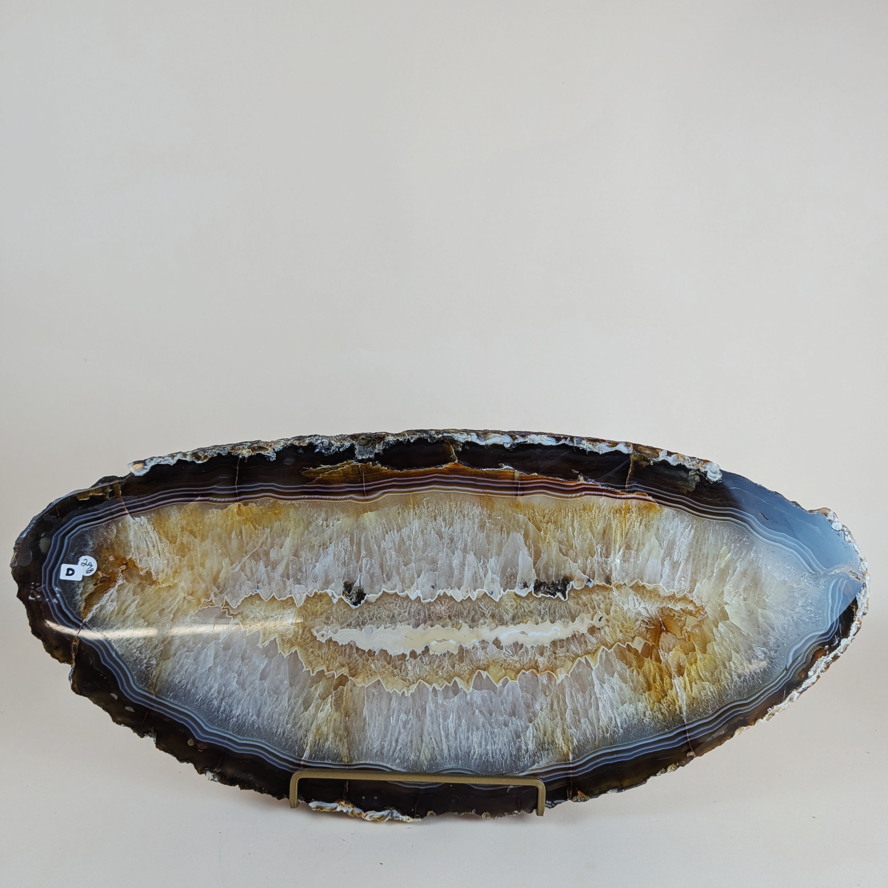 Large Agate Display Tray