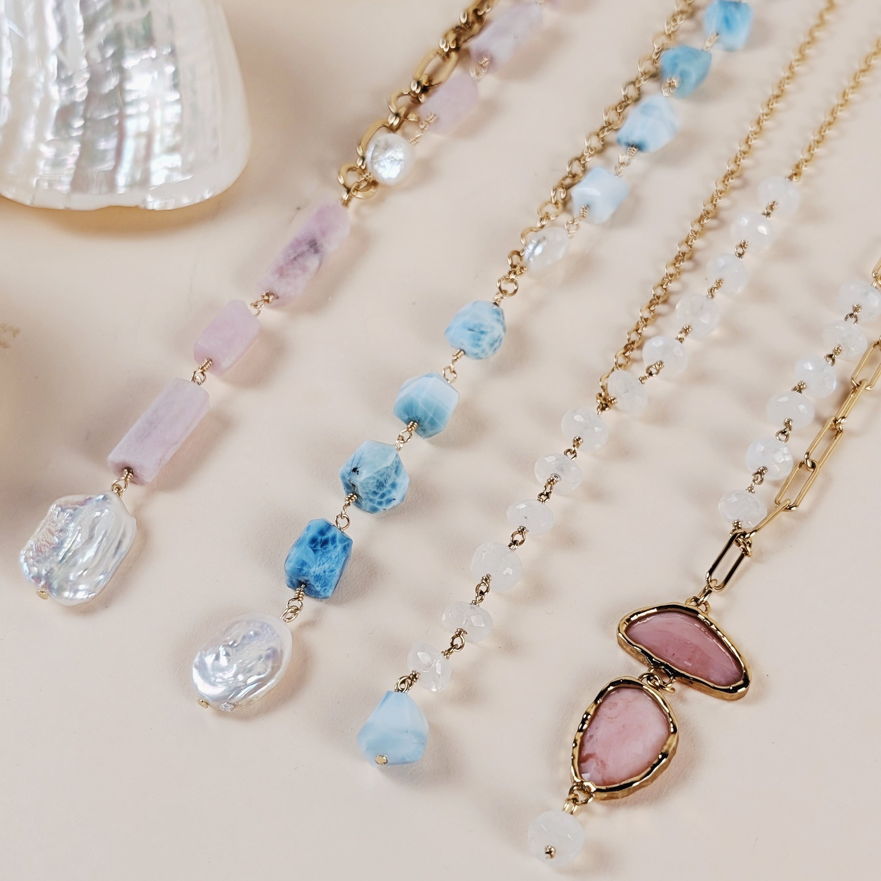 The Georgina Lariat Necklace