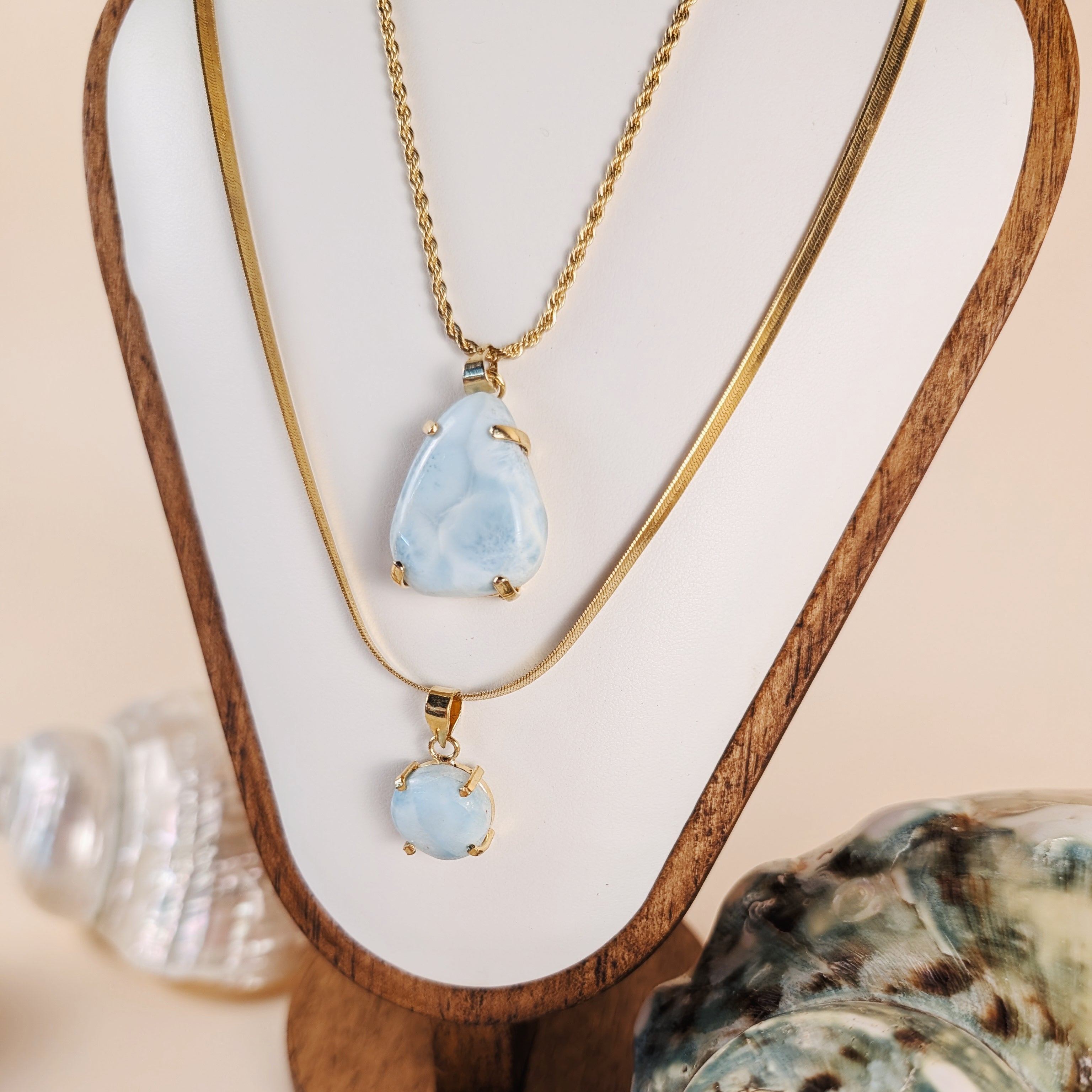 The Margaux Necklace | Larimar