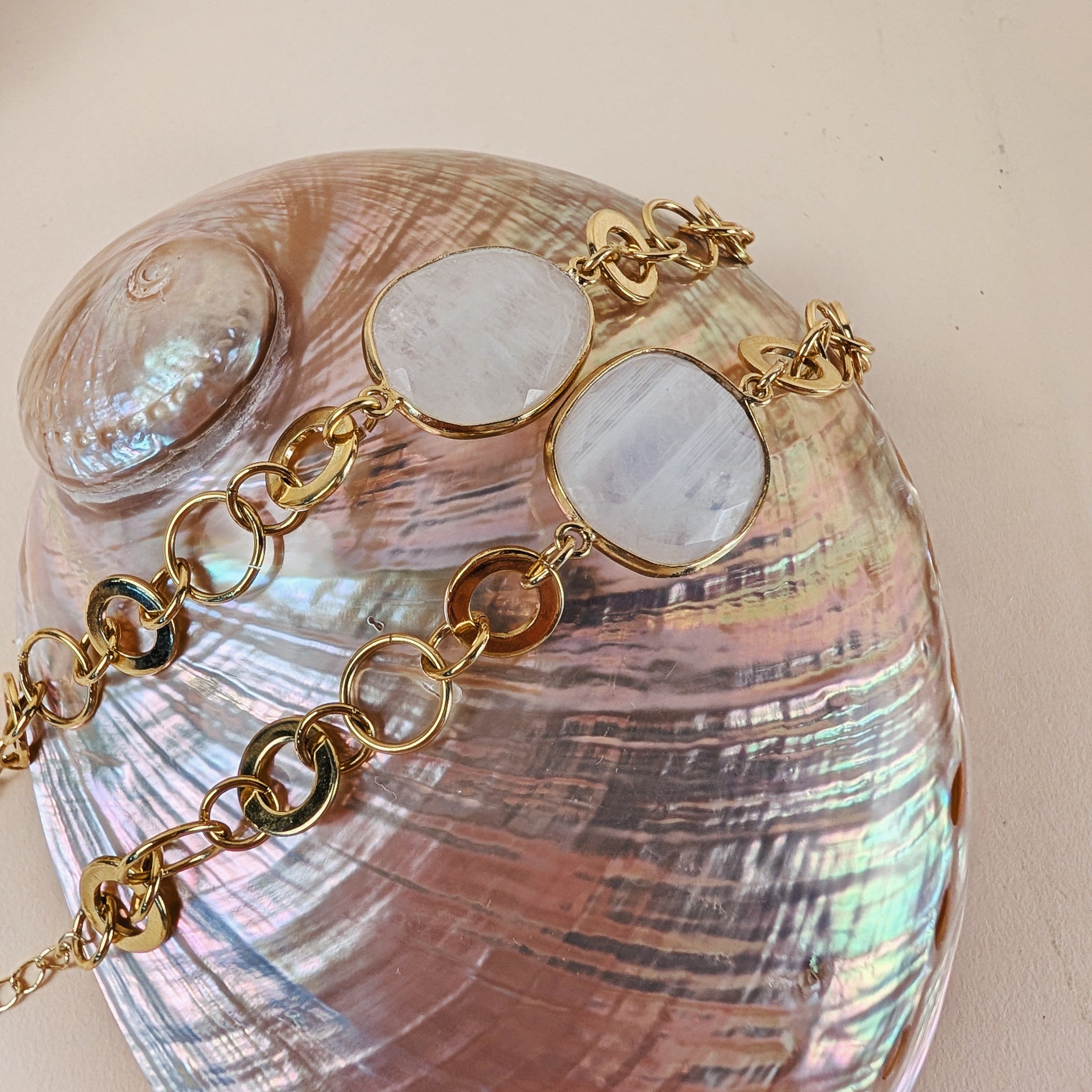 The Sabina Moonstone Bracelet