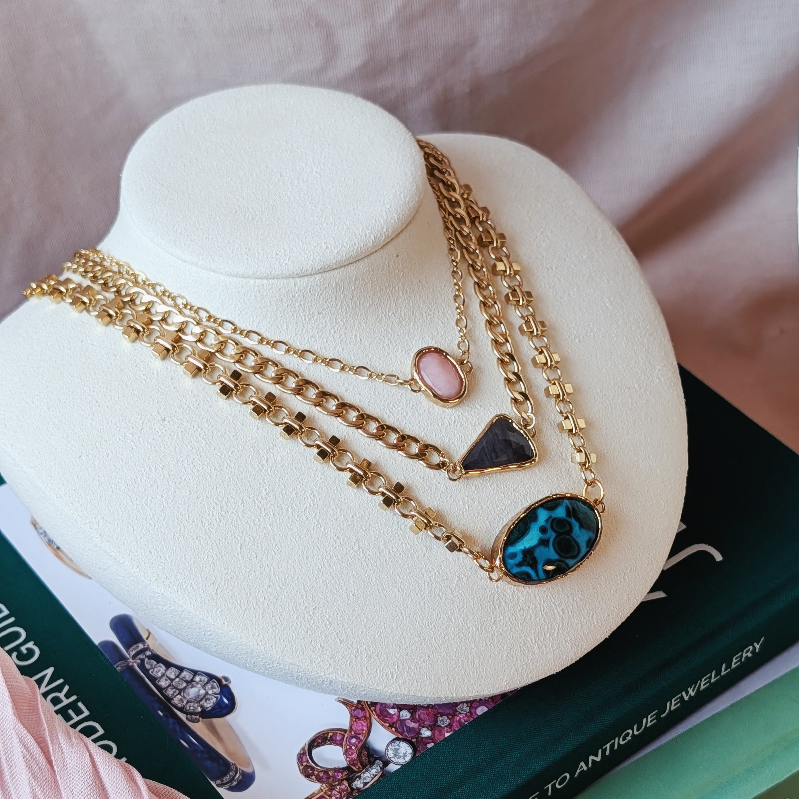 The Sylvie Necklace | Natural Gemstones