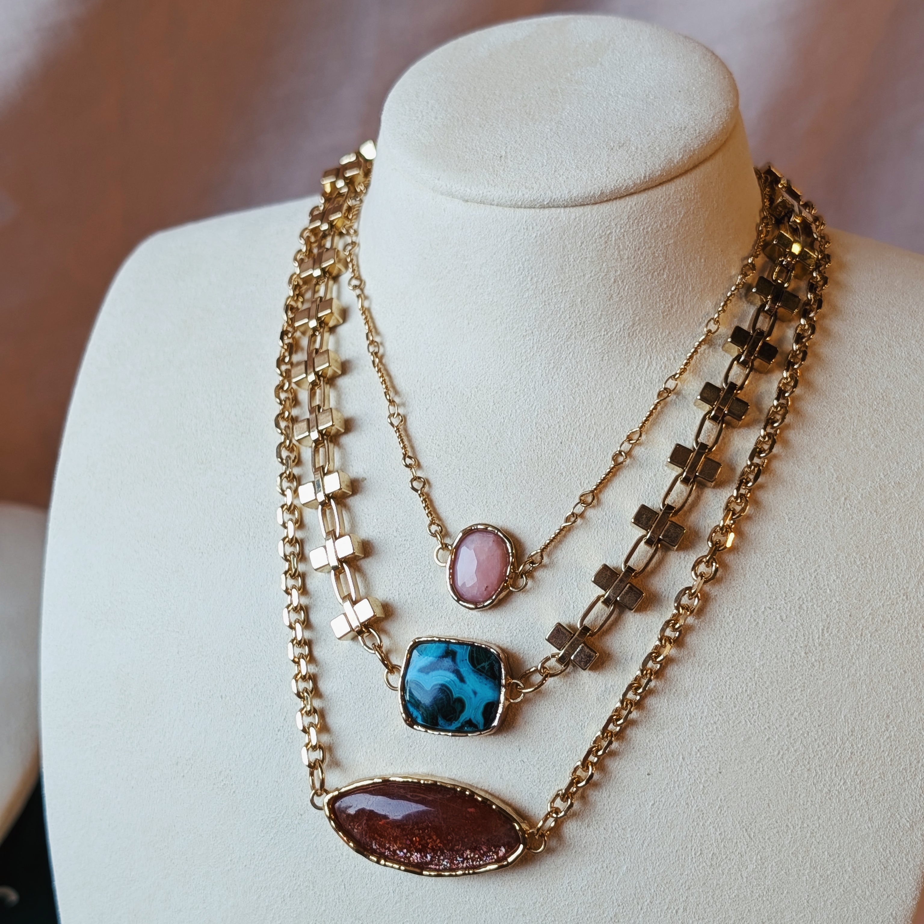 The Sylvie Necklace | Natural Gemstones