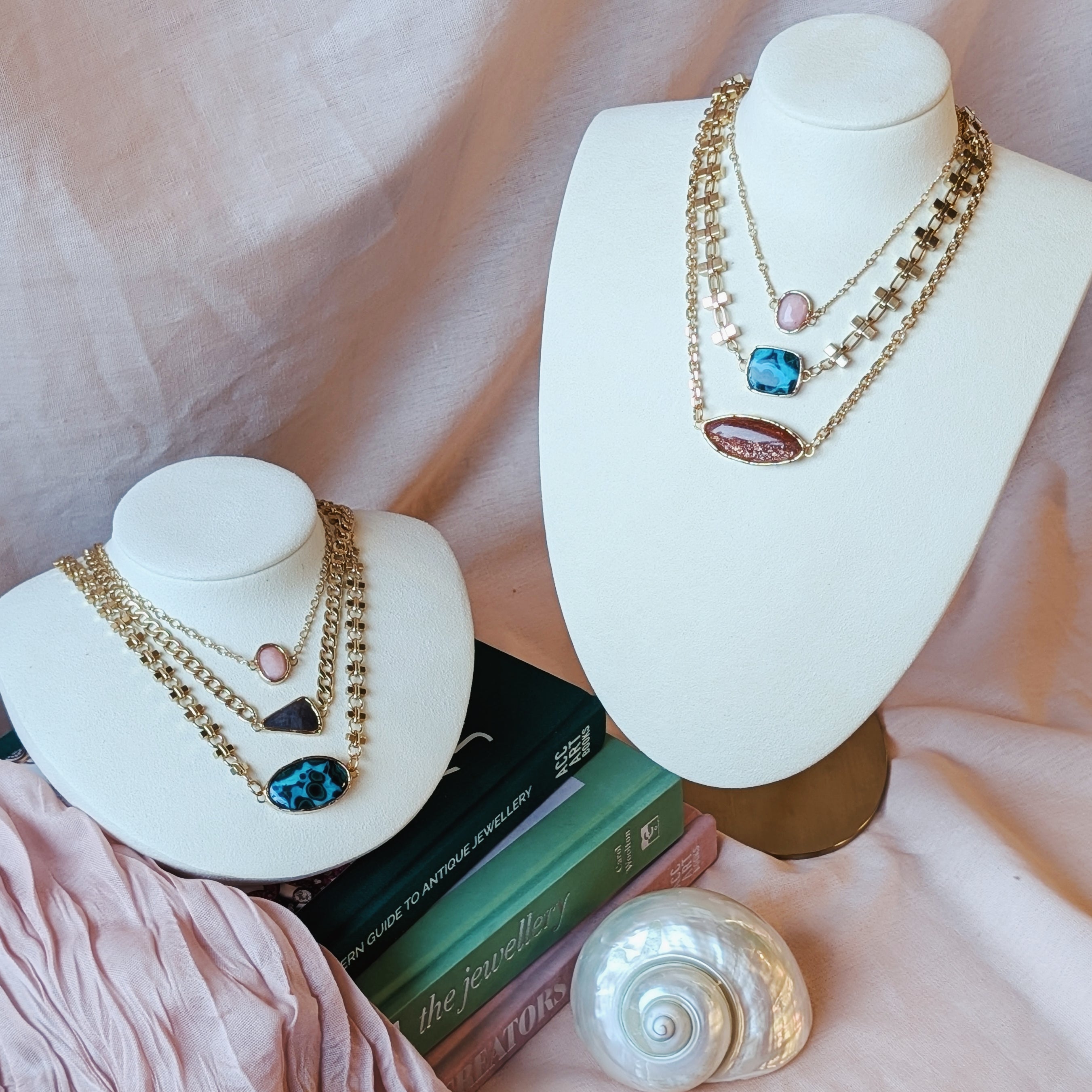 The Sylvie Necklace | Natural Gemstones