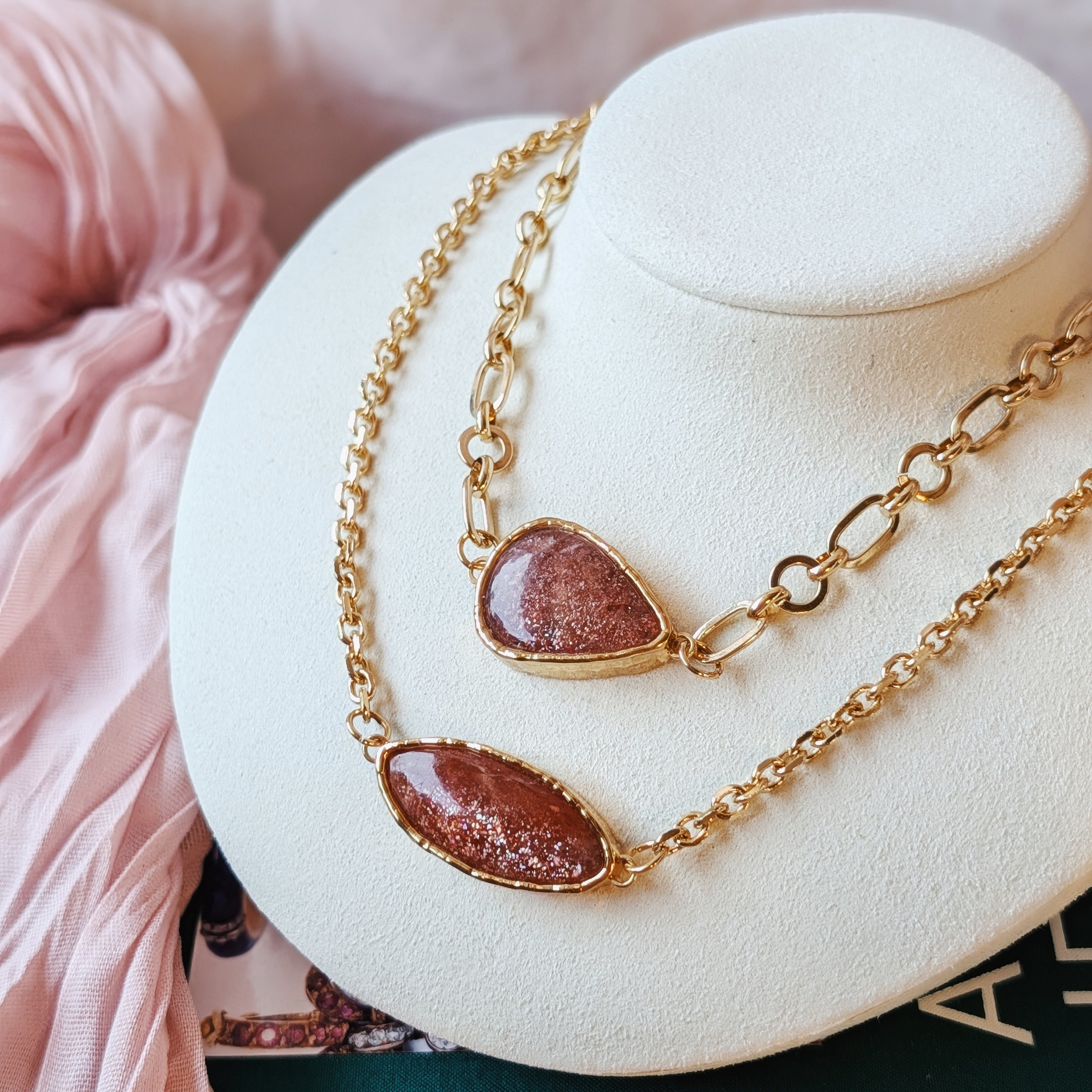 The Sylvie Necklace | Natural Gemstones