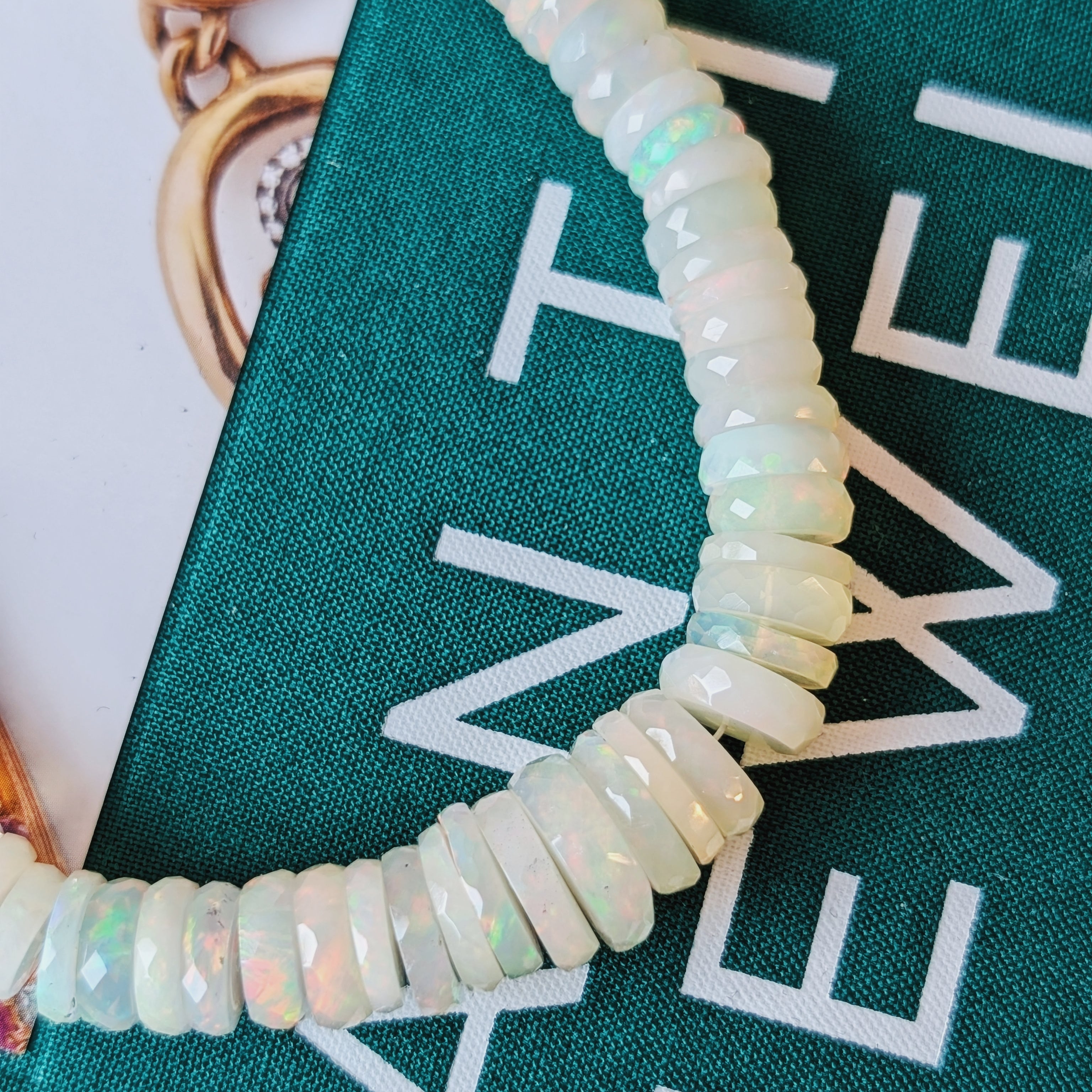 The Seraphina Necklace | Ethiopian Fire Opal