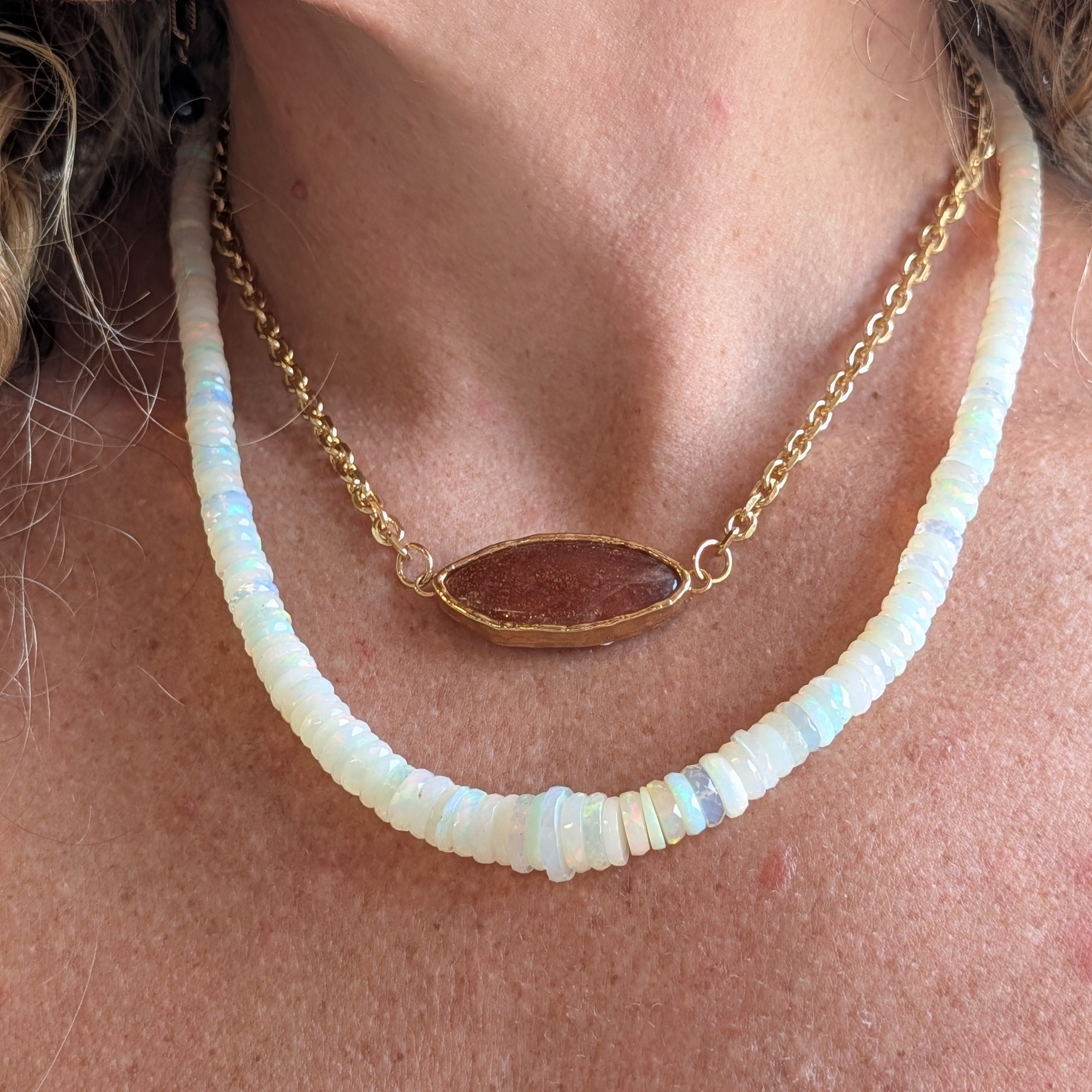 The Sylvie Necklace | Natural Gemstones