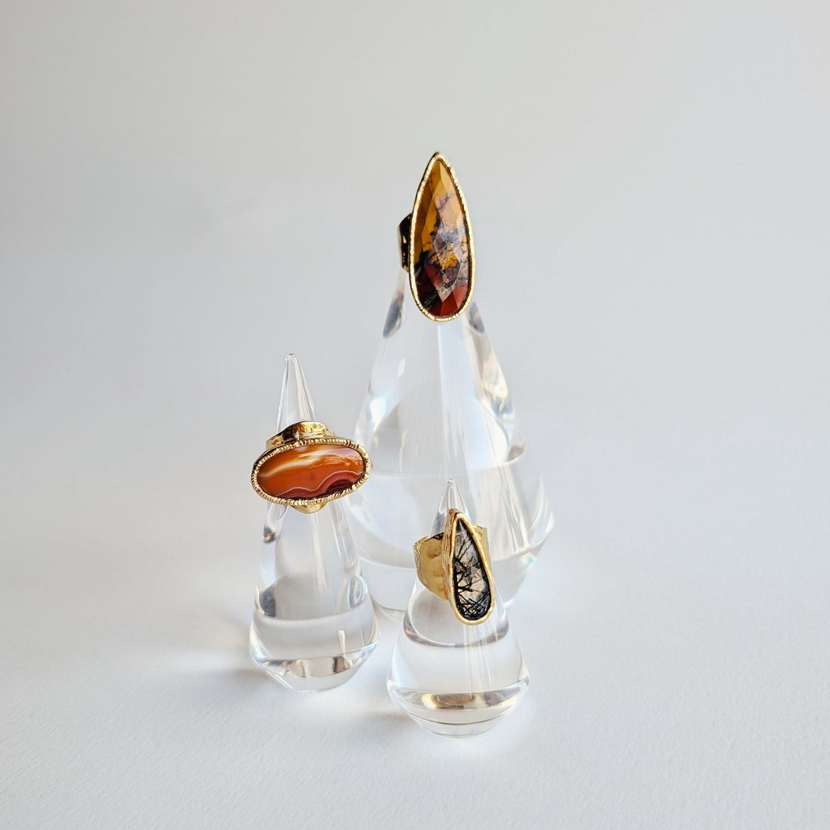 The Seraphina Ring | One-of-a-Kind Stone + Fossil Ring