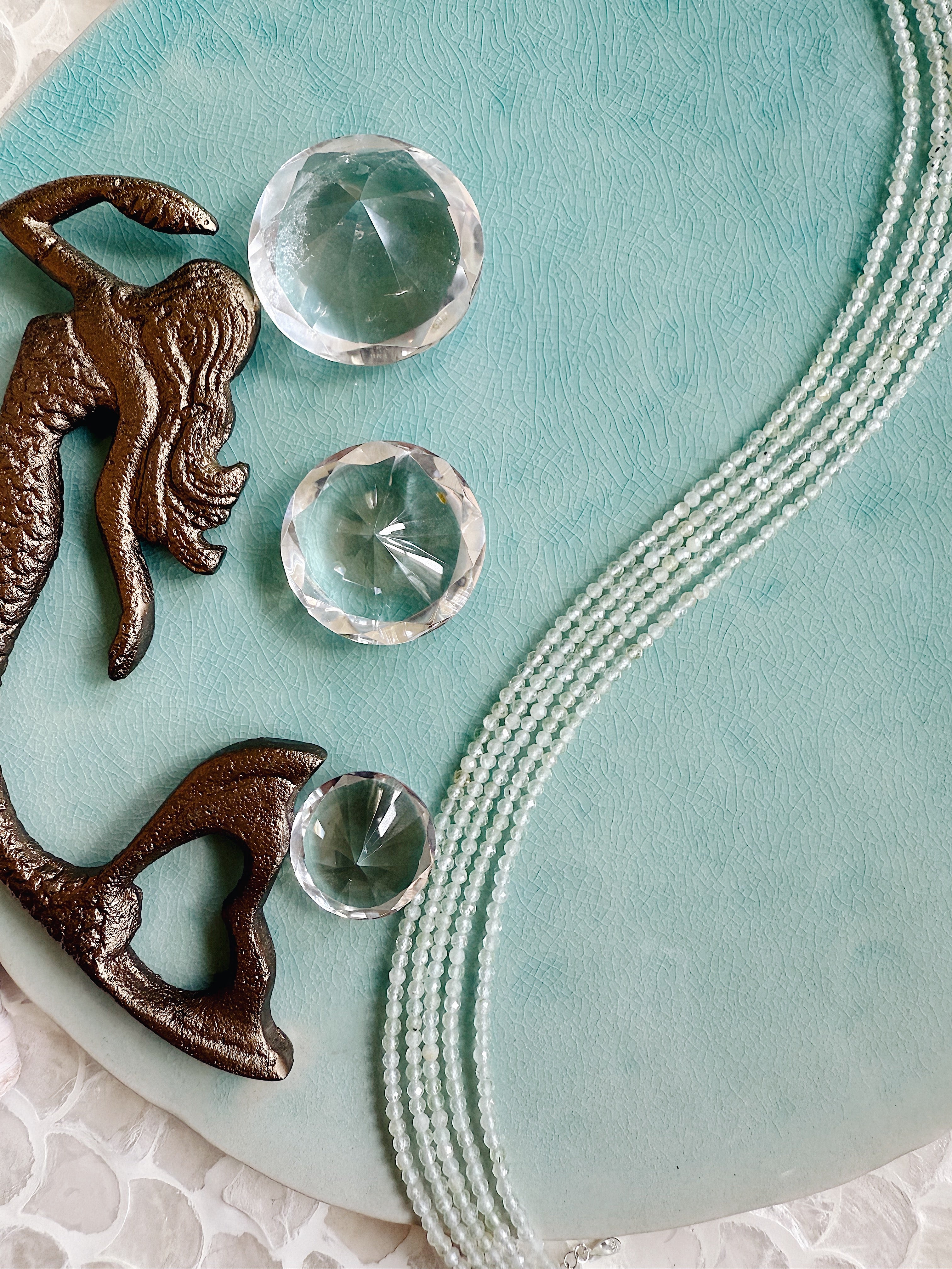 The Ziggy Necklace – Dainty Beaded Layering Necklace