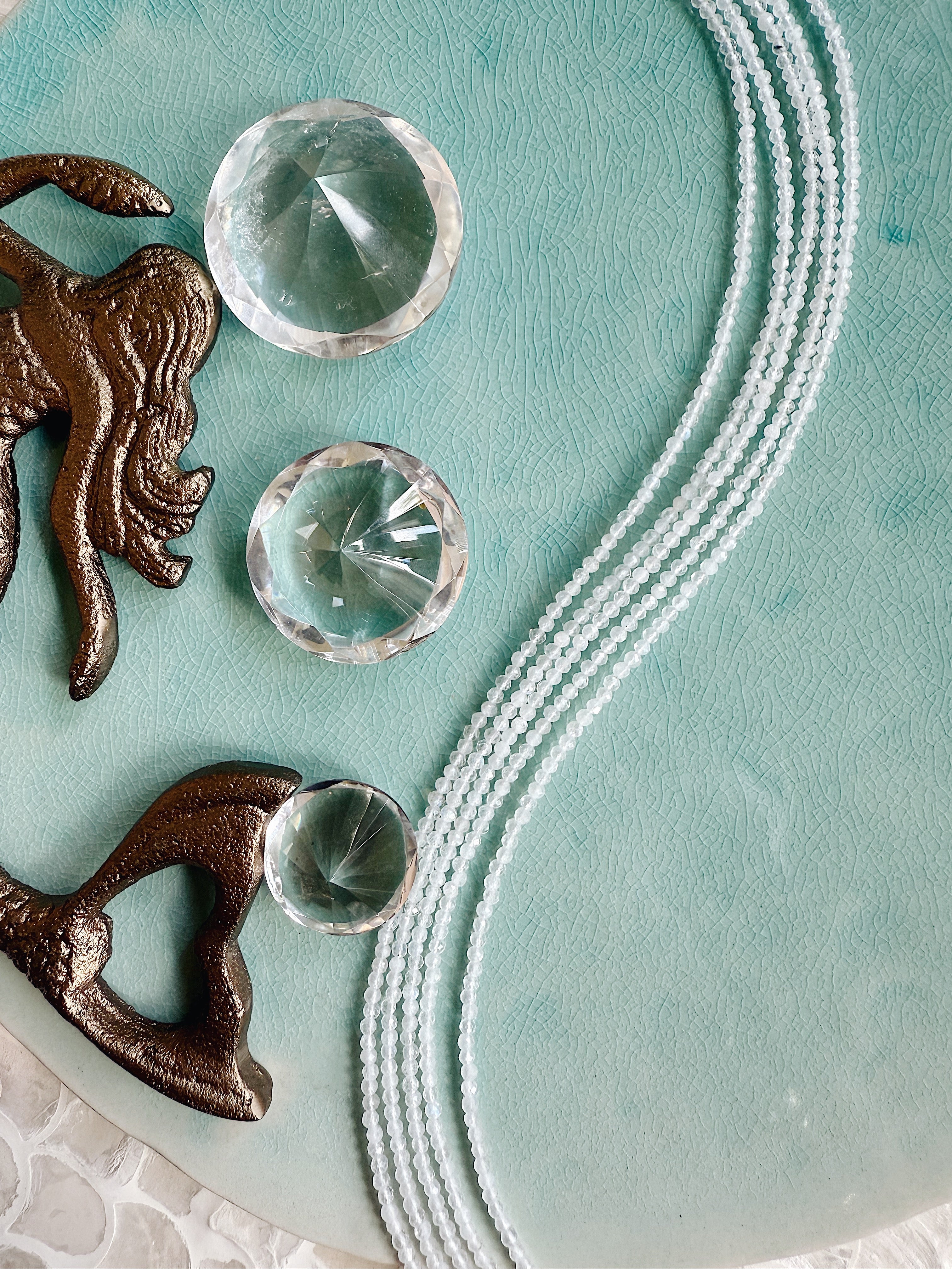 The Ziggy Necklace – Dainty Beaded Layering Necklace