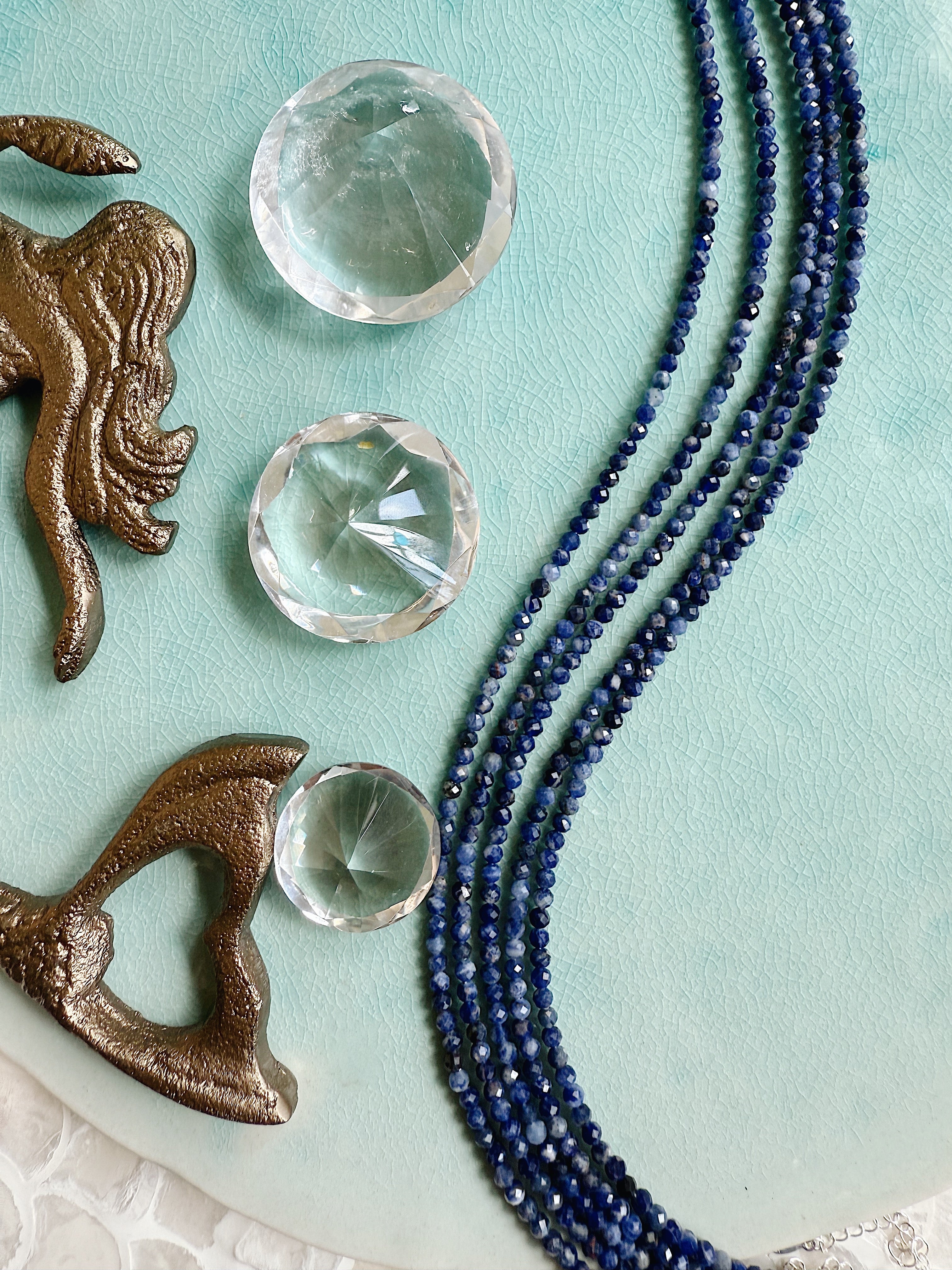 The Ziggy Necklace – Dainty Beaded Layering Necklace