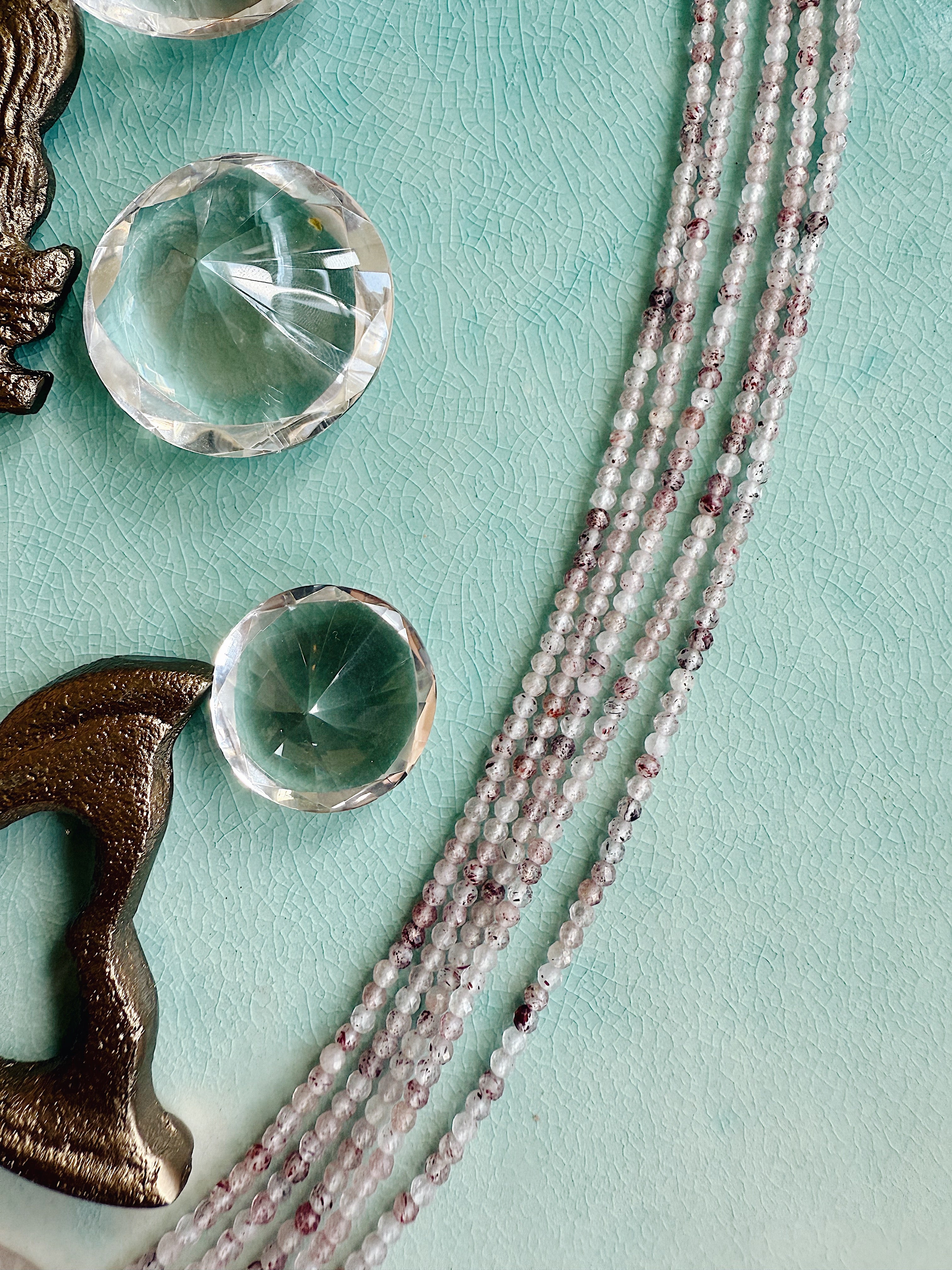 The Ziggy Necklace – Dainty Beaded Layering Necklace