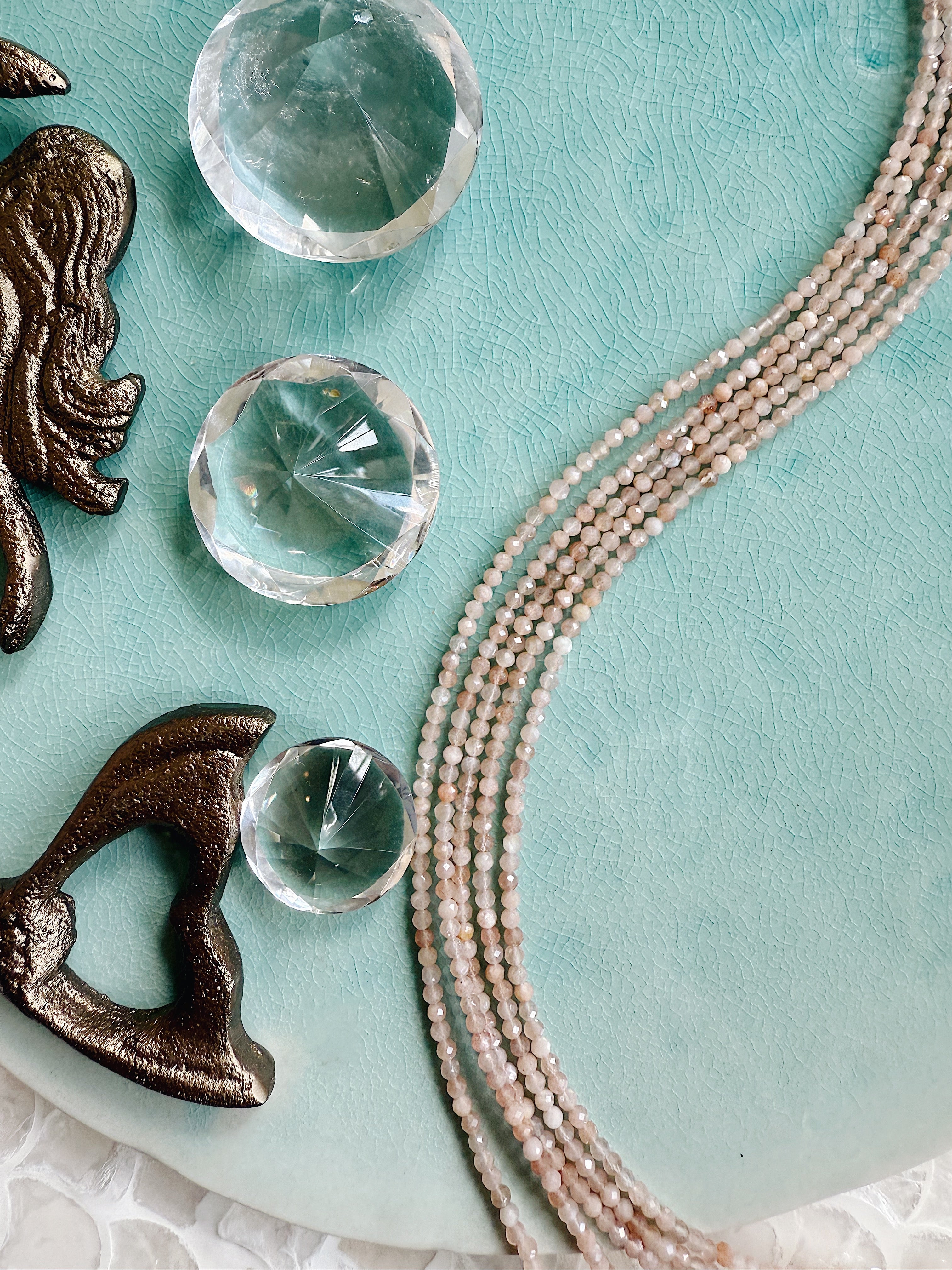 The Ziggy Necklace – Dainty Beaded Layering Necklace