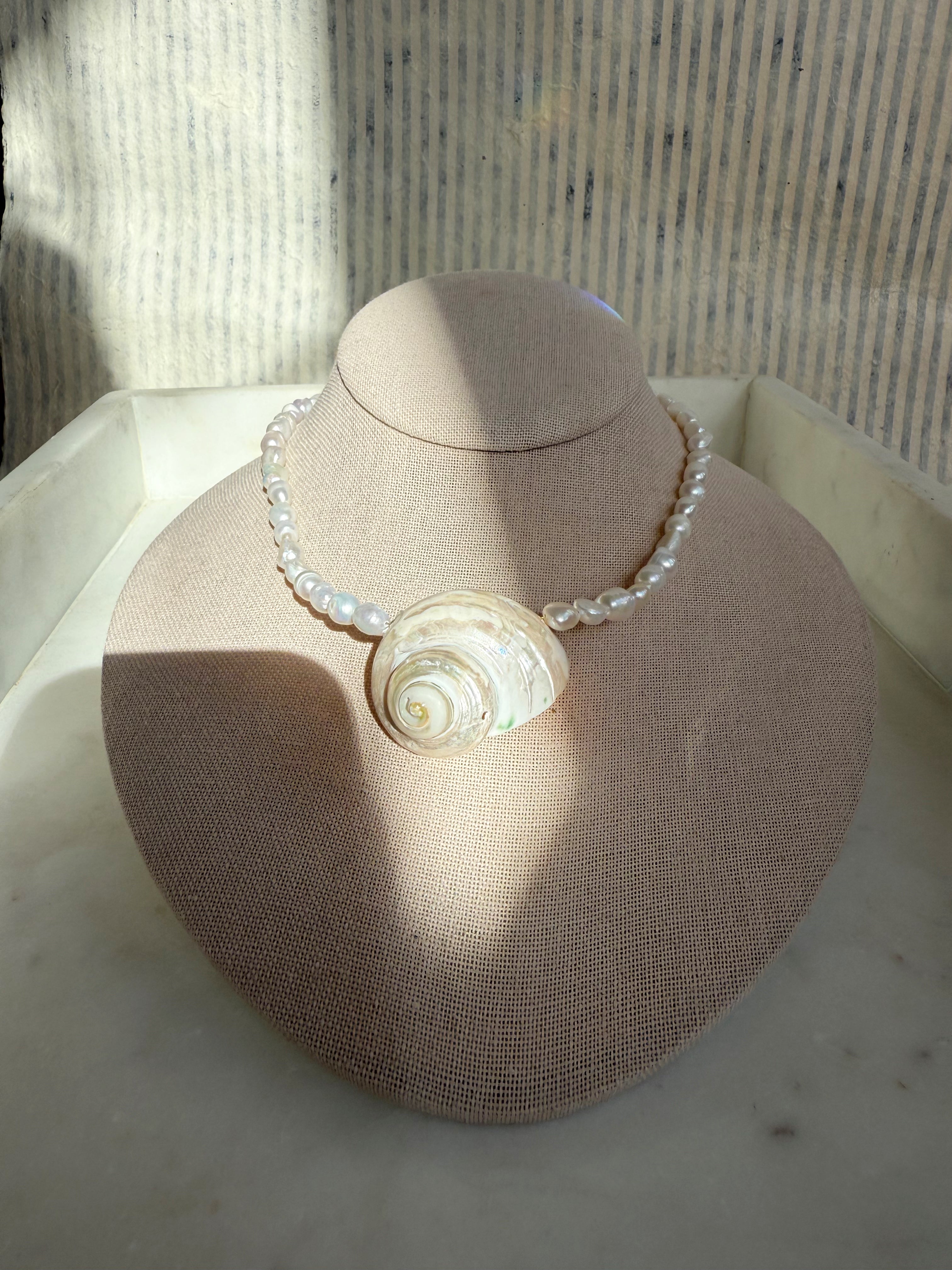 Amaris Collection – Shell & Pearl Jewelry Inspired by the Moon | Wild Alabaster