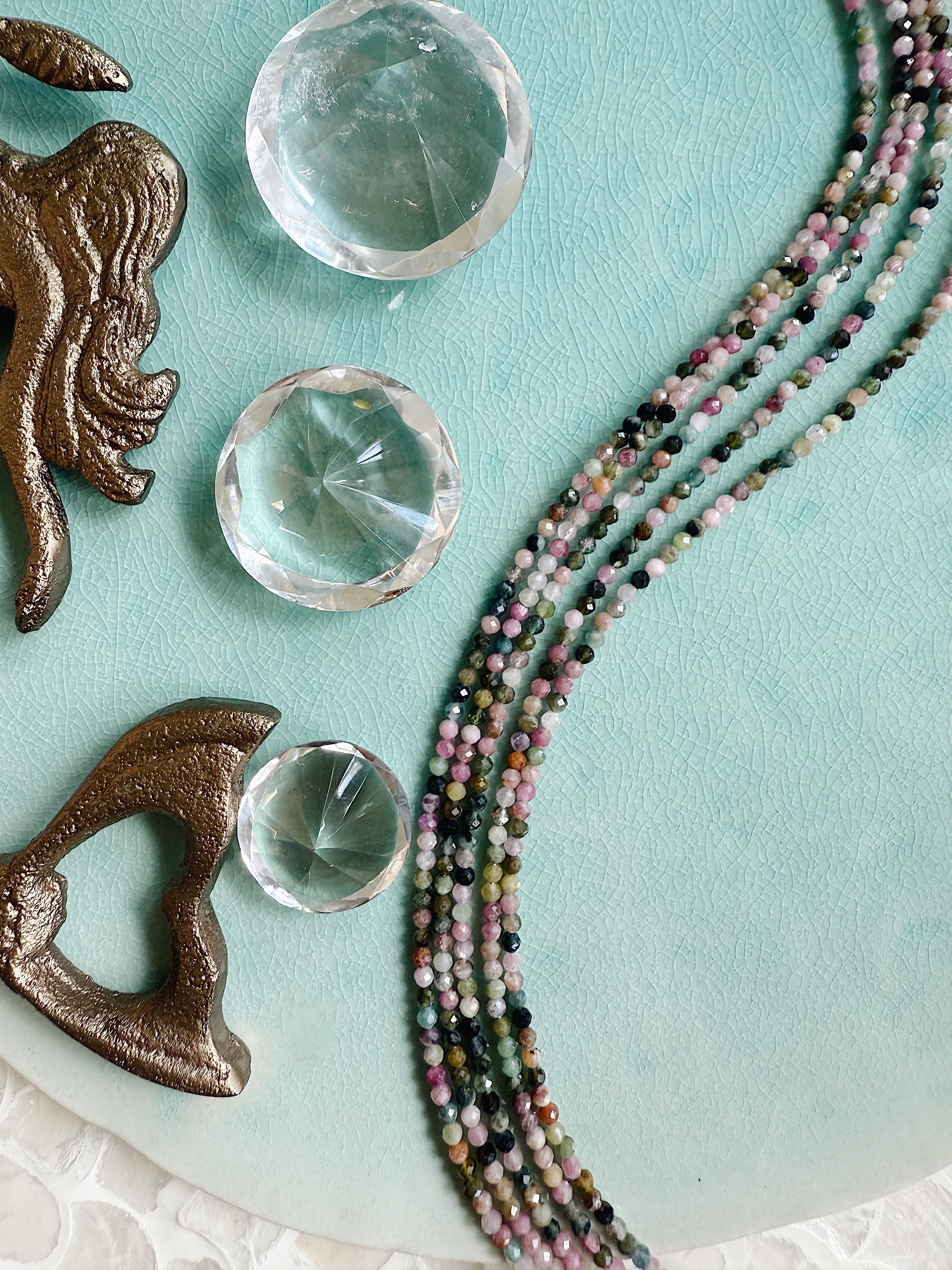 The Ziggy Necklace – Dainty Beaded Layering Necklace