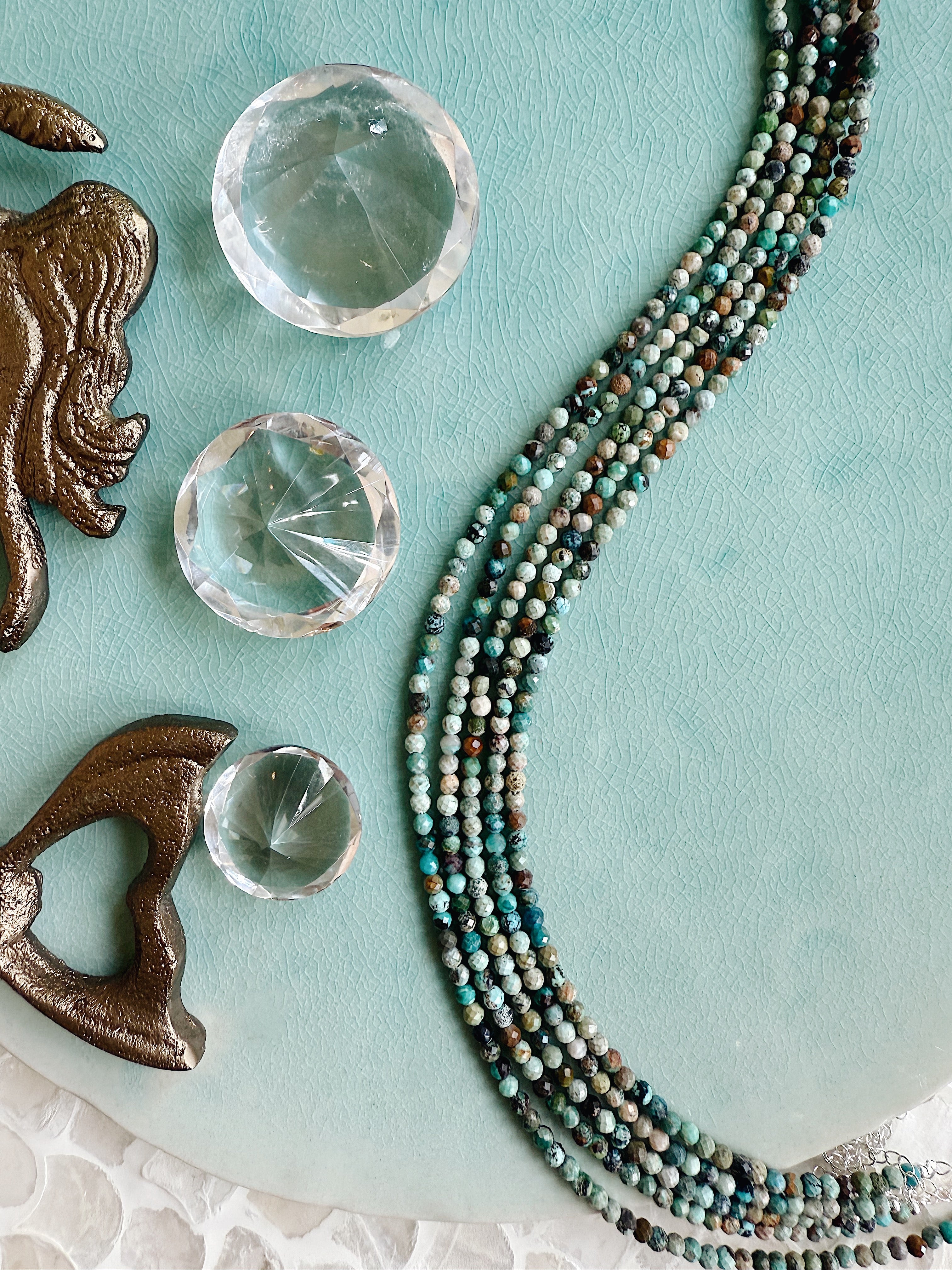 The Ziggy Necklace – Dainty Beaded Layering Necklace