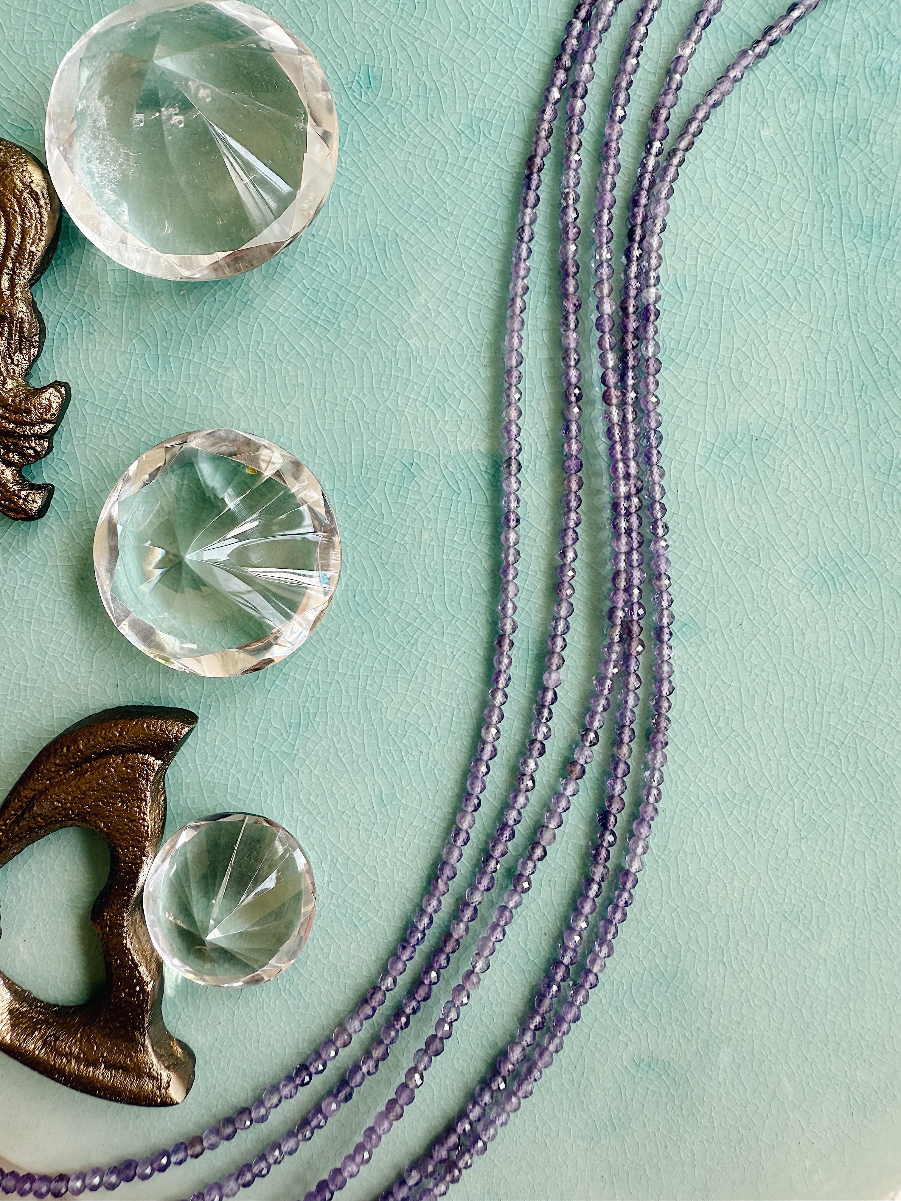 The Ziggy Necklace – Dainty Beaded Layering Necklace