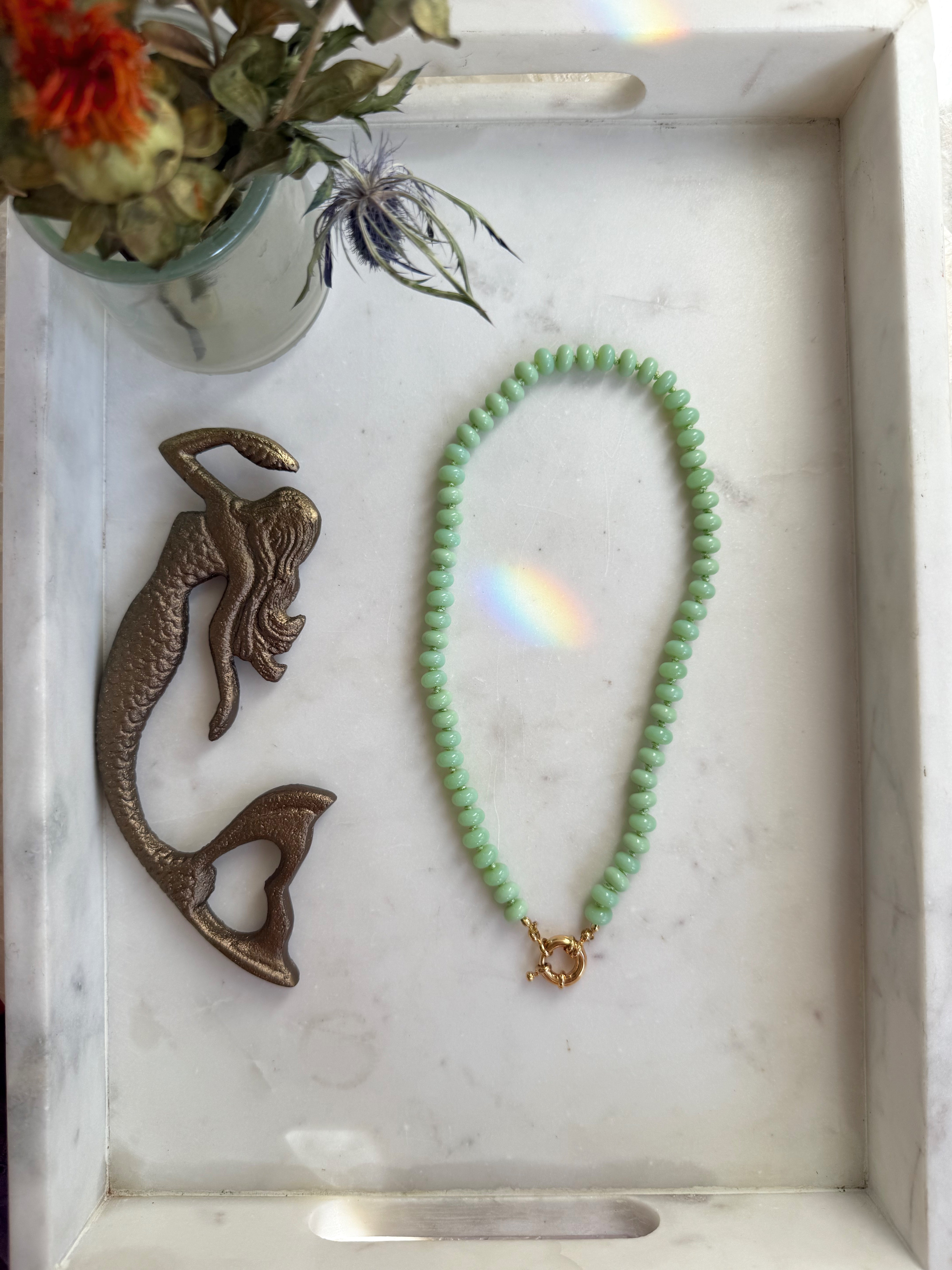 The Callahan Necklace – Hand-Knotted Silk Necklace