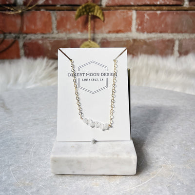 Desert Moon Rainbow Moonstone Anklet Desert Moon