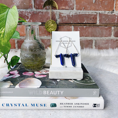 Desert Moon Lapis Lazuli Harmony Earrings Desert Moon