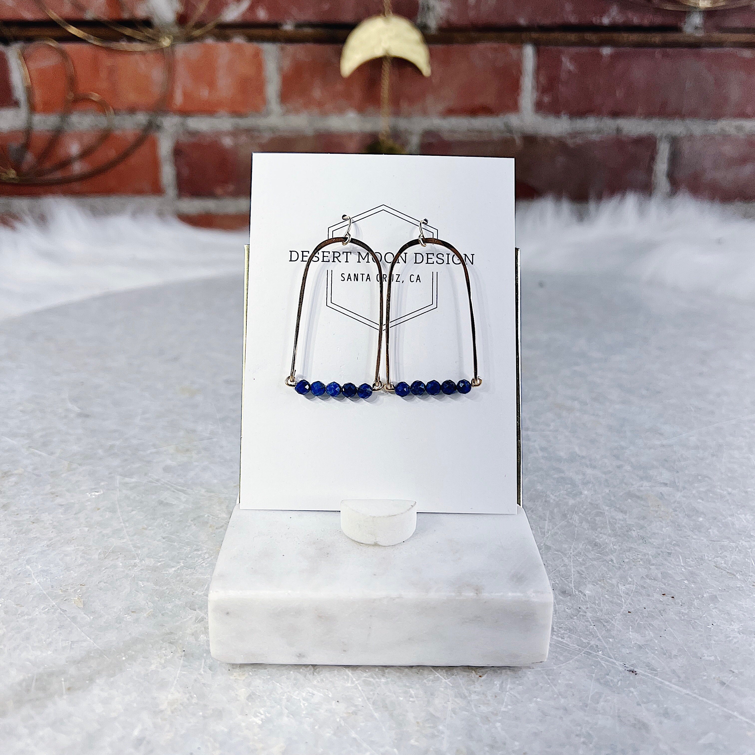 Desert Moon Design x Wild Alabaster Patricia Earrings Desert Moon