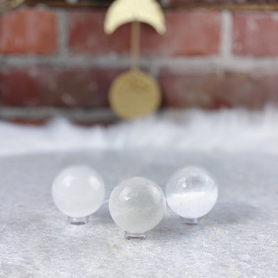 Intuitively Chosen Selenite Sphere Wild Alabaster