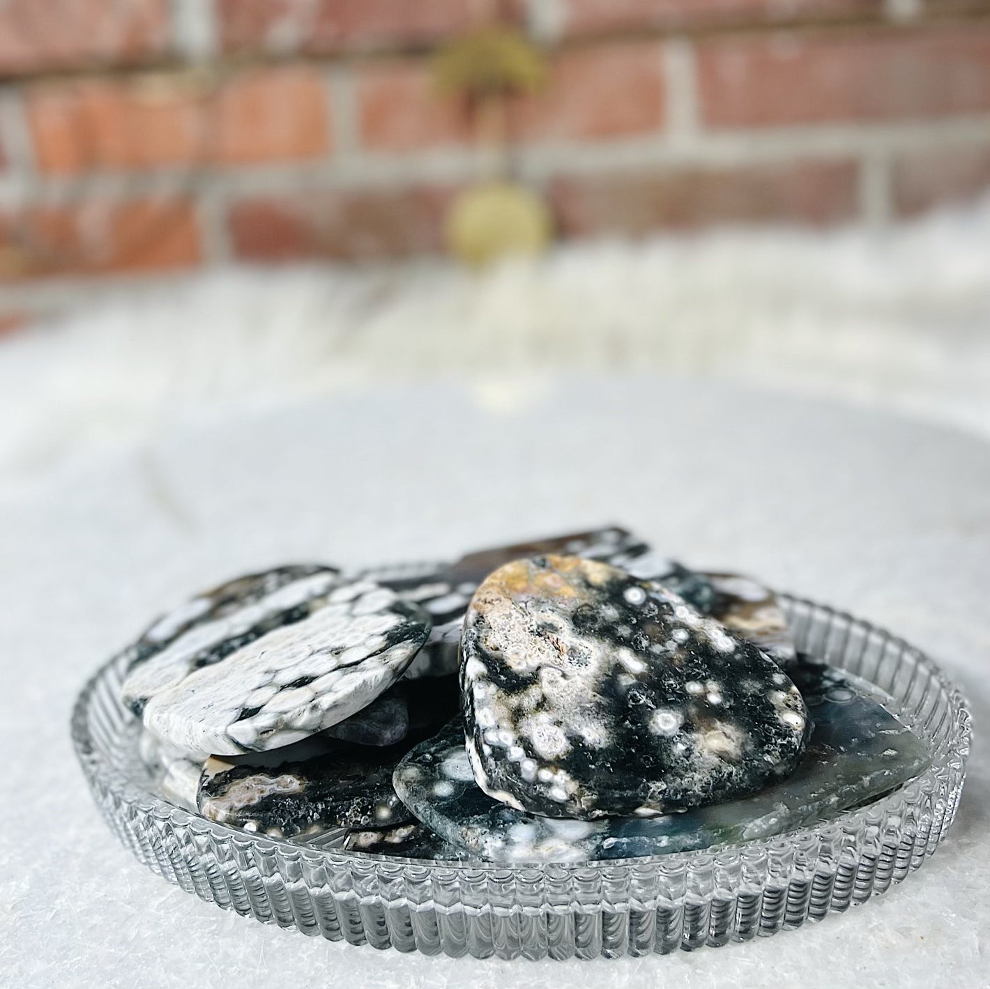 Intuitively Chosen Ocean Jasper Slab Wild Alabaster