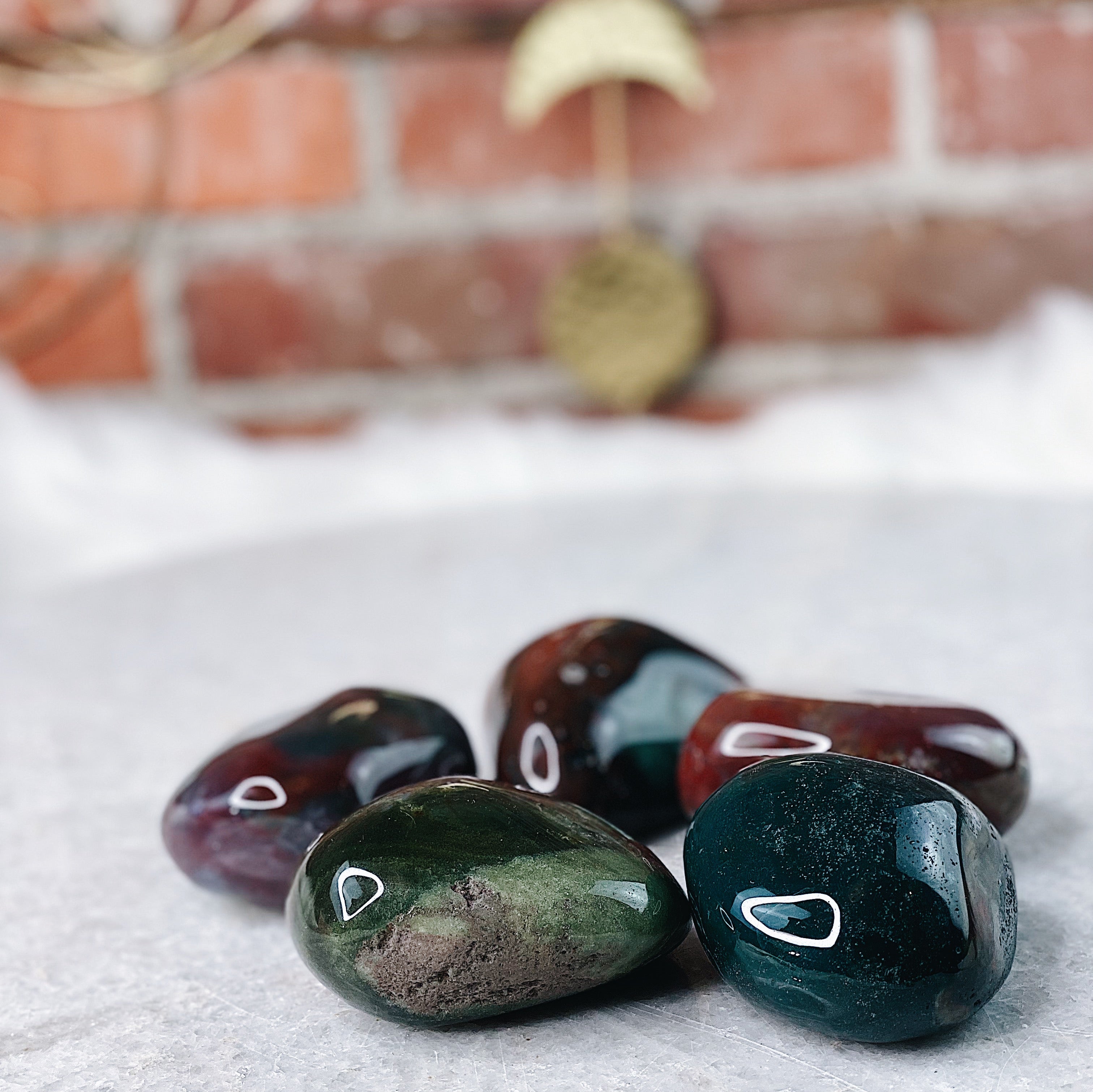 Intuitively Chosen Spirit Jasper Therapy Stones Wild Alabaster